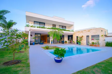 Casa de Condomínio com 4 Quartos à venda, 420m² no Jacuhy, Serra