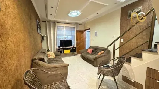 Casa com 3 Quartos à venda, 106m² no Guilhermina, Praia Grande