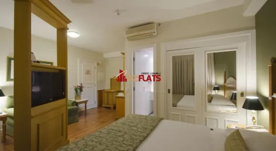 Flat com 1 Quarto à venda, 30m² no Indianópolis, São Paulo