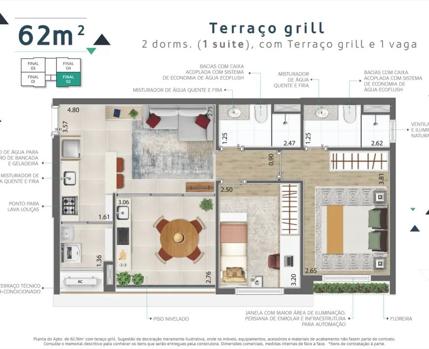 PRACTICAL LIFE JARDIM PRUDENCIA - APARTAMENTOS no Vila Santa Catarina, São Paulo
