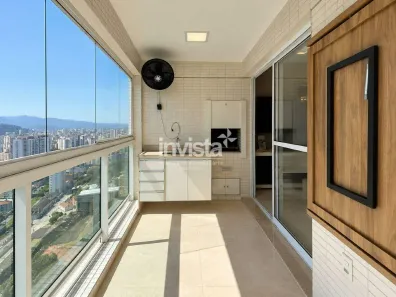 Apartamento com 2 Quartos à venda, 77m² no José Menino, Santos