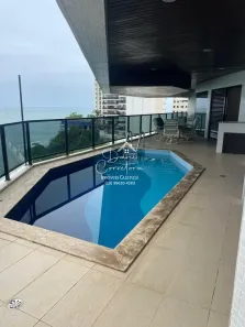 Apartamento com 4 Quartos para alugar, 350m² no Jardim Astúrias, Guarujá