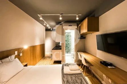 Apartamento com 1 Quarto à venda, 25m² no Brooklin Paulista, São Paulo