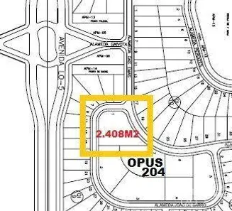 Lote/Terreno à venda, 2409m² no Plano Diretor Sul, Palmas