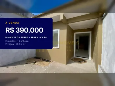 Casa com 2 Quartos à venda, 50m² no Planície da Serra, Serra