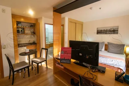 Flat com 1 Quarto para alugar, 28m² no Jardim Paulista, São Paulo
