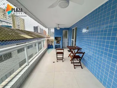 Apartamento com 2 Quartos para alugar, 103m² no Canto do Forte, Praia Grande