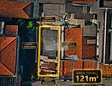 Lote/Terreno à venda, 112m² no Jardim Bela Vista, Santo André