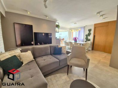 Apartamento com 3 Quartos à venda, 118m² no Vila Valparaíso, Santo André