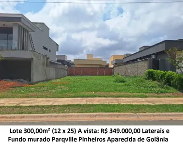 Lote/Terreno à venda, 300m² no Parqville Pinheiros, Aparecida de Goiânia
