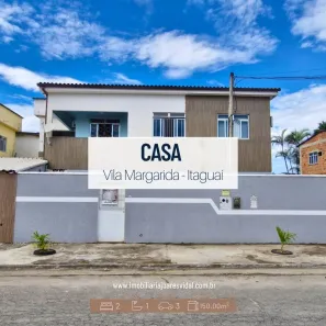 Casa com 2 Quartos à venda, 150m² no Vila Margarida, Itaguaí
