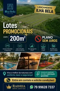 Lote/Terreno à venda, 200m² no , Barra dos Coqueiros