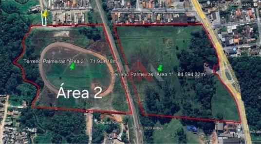 Lote/Terreno à venda, 71934m² no Palmeiras de São Paulo, Suzano