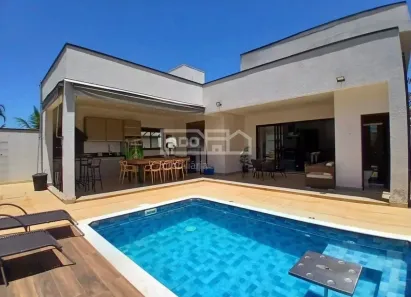 Casa de Condomínio com 3 Quartos para venda ou aluguel, 208m² no Parque Brasil 500, Paulínia