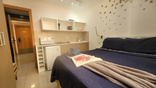 Apartamento com 1 Quarto para alugar, 18m² no Centro, Rio de Janeiro