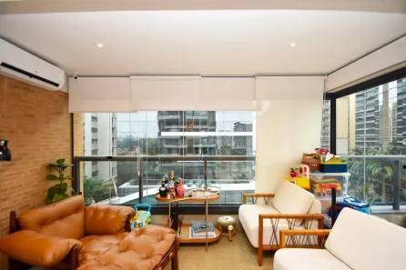 Apartamento com 3 Quartos para alugar, 129m² no Jardim Paulista, São Paulo