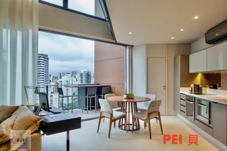 Cobertura com 1 Quarto para alugar, 110m² no Vila Olímpia, São Paulo