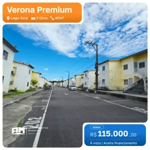 Apartamento com 2 Quartos à venda, 40m² no Lago Azul, Manaus