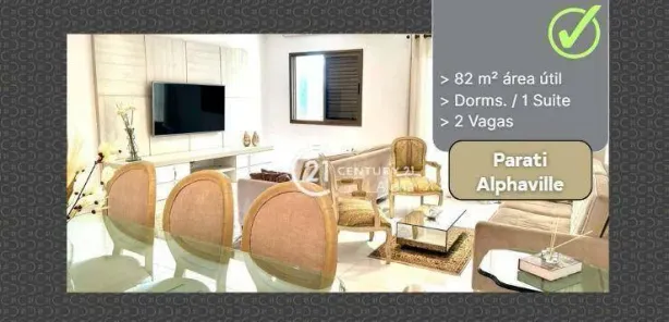 Apartamento com 2 Quartos à venda, 82m² no Alphaville Centro Industrial e Empresarial/Alphaville., Barueri