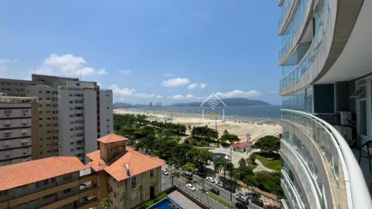 Apartamento com 2 Quartos para alugar, 72m² no Gonzaga, Santos