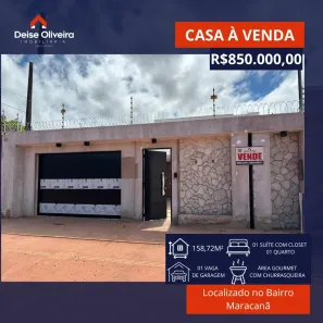 Casa com 1 Quarto à venda, 159m² no Maracanã, Santarém