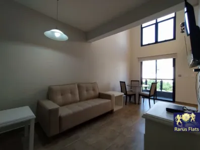 Flat com 1 Quarto para alugar, 52m² no Moema, São Paulo
