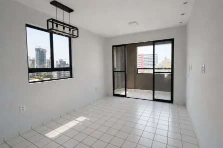 Apartamento com 2 Quartos para alugar, 54m² no Petrópolis, Natal