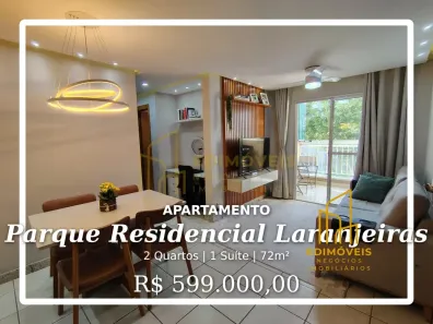 Apartamento com 2 Quartos à venda, 72m² no Parque Residencial Laranjeiras, Serra