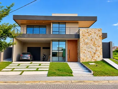 Casa de Condomínio com 4 Quartos à venda, 330m² no Condomínio Residencial Ecopark Bourbon, Caçapava