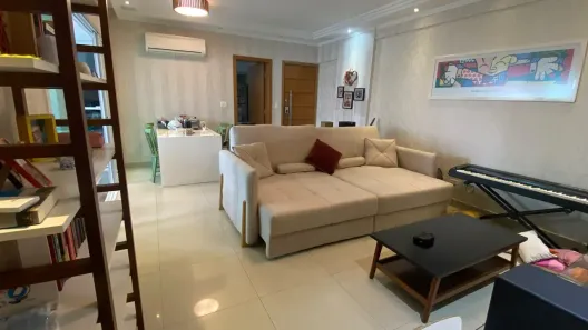 Apartamento com 3 Quartos à venda, 124m² no Ponta da Praia, Santos
