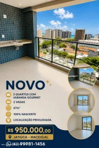 Apartamento com 2 Quartos à venda, 70m² no Jatiúca, Maceió