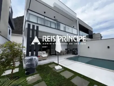 Casa de Condomínio com 4 Quartos para alugar, 214m² no Vargem Pequena, Rio de Janeiro