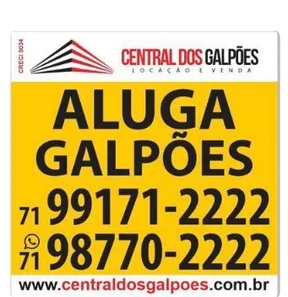 Galpão/Depósito/Armazém para alugar, 1200m² no São Benedito, Santo Antônio de Jesus