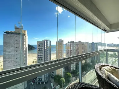 Apartamento com 3 Quartos à venda, 134m² no José Menino, Santos