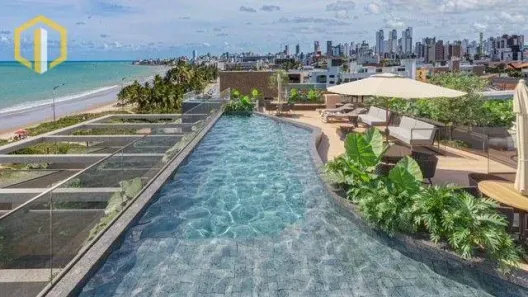 Flat com 1 Quarto à venda, 37m² no Bessa, João Pessoa