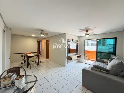 Apartamento com 3 Quartos para alugar, 100m² no Cabo Branco, João Pessoa