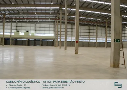 Galpão/Depósito/Armazém para alugar, 2700m² no Parque Industrial Avelino Alves Palma, Ribeirão Preto
