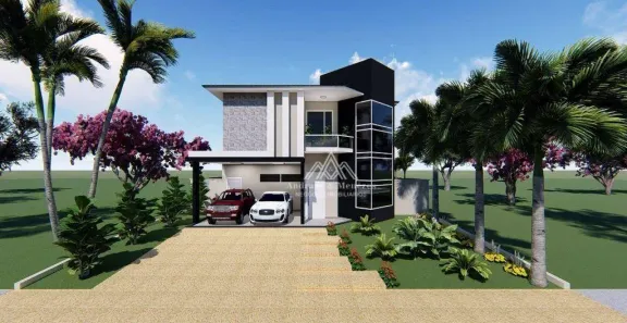 Casa de Condomínio com 3 Quartos à venda, 248m² no Bonfim Paulista, Ribeirão Preto
