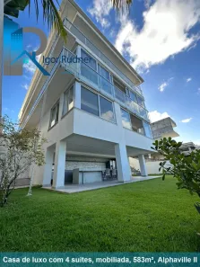Casa de Condomínio com 4 Quartos à venda, 583m² no Alphaville II, Salvador