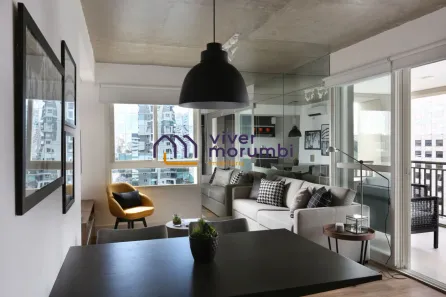 Apartamento com 1 Quarto à venda, 63m² no Cidade Monções, São Paulo