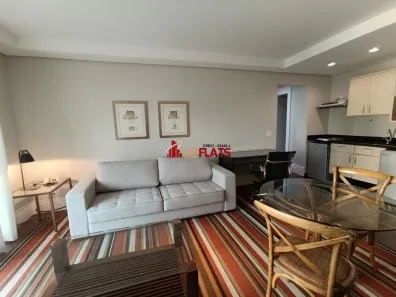 Flat com 1 Quarto para alugar, 52m² no Pinheiros, São Paulo