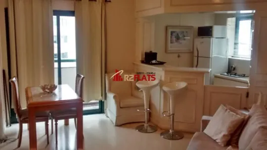 Flat com 1 Quarto para alugar, 40m² no Itaim Bibi, São Paulo