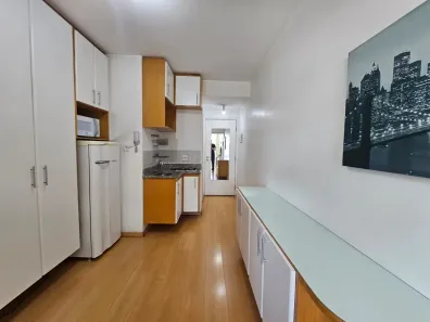 Apartamento com 1 Quarto para alugar, 24m² no Pinheiros, São Paulo