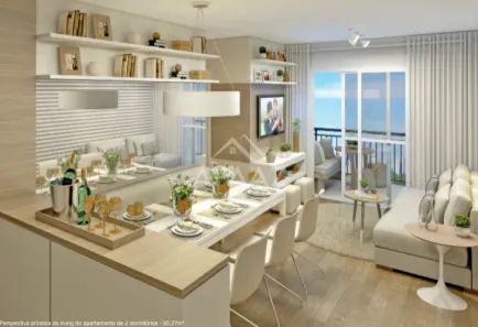 Apartamento com 2 Quartos à venda, 50m² no Chácara Santo Antônio (Zona Leste), São Paulo