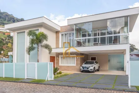 Casa de Condomínio com 4 Quartos à venda, 384m² no Pimenteiras, Teresópolis