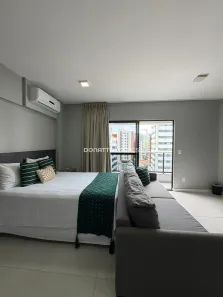 Flat com 1 Quarto à venda, 31m² no Ponta Verde, Maceió