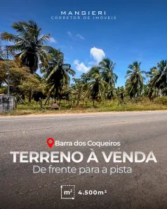 Lote/Terreno à venda, 4500m² no Olhos d'Água, Barra dos Coqueiros