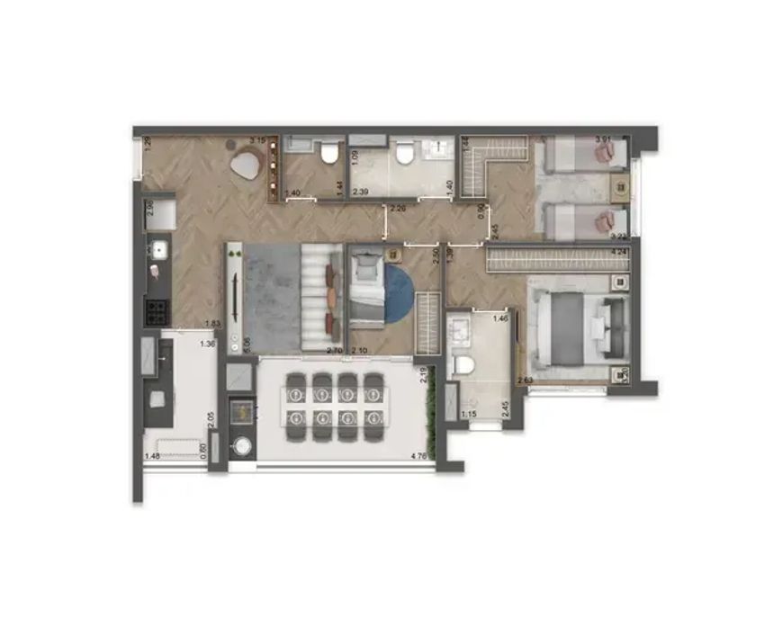 RAIZES PREMIUM MOOCA - APARTAMENTOS no Alto da Mooca, São Paulo