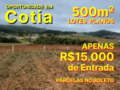 Lote/Terreno à venda, 500m² no Recreio Topázio (Caucaia do Alto), Cotia