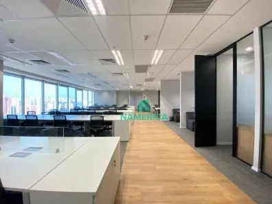 Sala Comercial para alugar, 398m² no Vila São Francisco (Zona Sul), São Paulo
